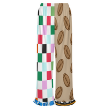 Cargar imagen en el visor de la galería, Pantalones de pijama con volantes para mujer NSHYBSK personalizados con patrón foto texto (impresión de imágenes múltiples)