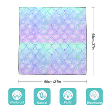 Cargar imagen en el visor de la galería, Pañuelo de Seda Bufanda Cuadrada Multifuncional para mujer NZ215 Personalizado con impresión completa con Foto Logo Patrón Texto