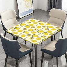 Cargar imagen en el visor de la galería, Mantel cuadrado de hule JJ05191095 personalizado con patrón foto texto (impresión de imagen única)