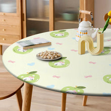 Cargar imagen en el visor de la galería, Mantel ovalado impermeable de hule JJ05191097 personalizado con patrón foto texto