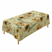 Cargar imagen en el visor de la galería, Mantel de lino estampado a doble cara personalizado con patrón foto texto