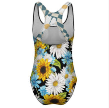 Cargar imagen en el visor de la galería, Nuevo traje de baño de una pieza 2024 para mujer SDS2011 personalizado con patrón foto texto (impresión de imágenes múltiples)