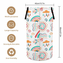 Cargar imagen en el visor de la galería, Cesta de lavandería plegable de gran capacidad personalizado con patrón foto texto