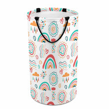 Cargar imagen en el visor de la galería, Cesta de lavandería plegable de gran capacidad personalizado con patrón foto texto