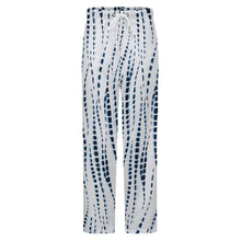 Cargar imagen en el visor de la galería, Pantalón de pijama holgado de felpa para mujer LM072 personalizado con patrón foto texto (impresión de imagen única)