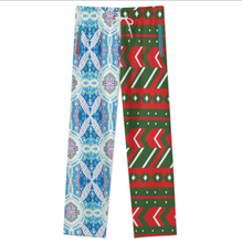 Cargar imagen en el visor de la galería, Pantalones de pijama holgados de felpa para hombre LM071 personalizado con patrón foto texto (impresión de imágenes múltiples)