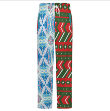 Cargar imagen en el visor de la galería, Pantalones de pijama holgados de felpa para hombre LM071 personalizado con patrón foto texto (impresión de imágenes múltiples)