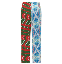 Cargar imagen en el visor de la galería, Pantalones de pijama holgados de felpa para hombre LM071 personalizado con patrón foto texto (impresión de imágenes múltiples)