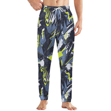 Cargar imagen en el visor de la galería, Pantalones de pijama holgados de felpa para hombre LM217 (Varios estampados delante y detrás) personalizado con patrón foto texto