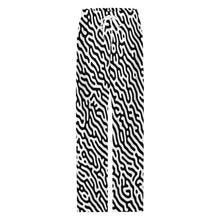 Cargar imagen en el visor de la galería, Pantalón de pijama holgado de algodón puro para hombre con estampado integral LM071 personalizado con patrón foto texto