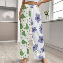 Cargar imagen en el visor de la galería, Pantalones de pijama sueltos para mujer tallas hasta 5XL personalizado con patrón foto texto (impresión de imágenes múltiples)
