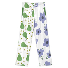 Cargar imagen en el visor de la galería, Pantalones de pijama sueltos para mujer tallas hasta 5XL personalizado con patrón foto texto (impresión de imágenes múltiples)