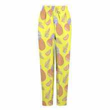 Cargar imagen en el visor de la galería, Pantalón de pijama de mujer EP en calidad soft personalizado con patrón foto texto (impresión de imagen única)