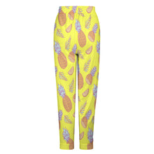 Cargar imagen en el visor de la galería, Pantalón de pijama de mujer EP en calidad soft personalizado con patrón foto texto (impresión de imagen única)