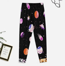 Cargar imagen en el visor de la galería, Pantalones de pijama para niños y niñas D29P Pantalones de dormir suaves personalizado con patrón foto texto (impresión de imágenes múltiples)
