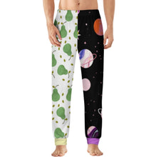 Cargar imagen en el visor de la galería, Pantalón de pijama suave para hombre D27P personalizado con patrón foto texto (impresión de imágenes múltiples)