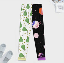 Cargar imagen en el visor de la galería, Pantalón de pijama suave para hombre D27P personalizado con patrón foto texto (impresión de imágenes múltiples)