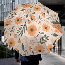 Cargar imagen en el visor de la galería, Paraguas de golf automático Y08 de dos pliegues (interior negro pegado/exterior impreso) personalizado con patrón foto texto