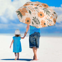 Cargar imagen en el visor de la galería, Paraguas de golf automático Y08 de dos pliegues (interior negro pegado/exterior impreso) personalizado con patrón foto texto