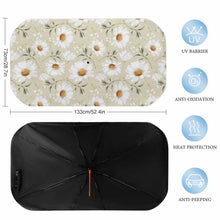 Cargar imagen en el visor de la galería, Sombrilla parasol para coche personalizado con patrón foto texto