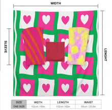 Cargar imagen en el visor de la galería, Bata de dormir unisex de manga larga de felpa acogedor LYQ129 personalizado con patrón foto texto (impresión de imágenes múltiples)