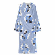 Cargar imagen en el visor de la galería, Bata de dormir unisex de felpa de manga larga cómoda LYQ129 personalizado con patrón foto texto (impresión de imagen única)