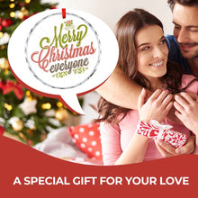 Cargar imagen en el visor de la galería, Adorno de árbol de Navidad de vidrio redondo personalizado con patrón foto texto
