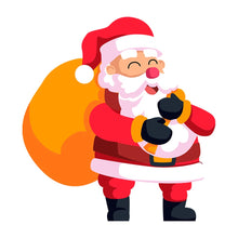 Cargar imagen en el visor de la galería, Colgante de árbol de Navidad de acrílico (mismo patrón) personalizado con patrón foto texto