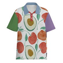 Cargar imagen en el visor de la galería, Polo de manga corta para mujer (con bolsillos rectos dobles) MSYX340 personalizado con patrón foto texto (impresión de imágenes múltiples)