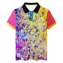 Cargar imagen en el visor de la galería, Polo de dos botones para mujer MWL637 personalizado con patrón foto texto (impresión de imágenes múltiples)