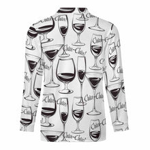 Cargar imagen en el visor de la galería, Camiseta polo manga larga hombre RL con cuello de punto con cremallera corta personalizado con patrón foto texto (impresión de imagen única)