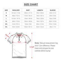 Cargar imagen en el visor de la galería, Polo camiseta deportiva de manga corta con cremallera hombre LTPL20 personalizado con photo patrón foto texto (impresión de imagen única)