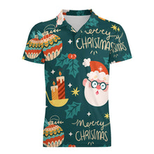 Cargar imagen en el visor de la galería, Polo de manga J62T corta para niño pequeño personalizado con patrón foto texto (impresión de imagen única)