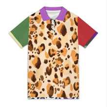 Cargar imagen en el visor de la galería, Polos de corte regular para hombre personalizado con patrón foto texto (impresión de imágenes múltiples)