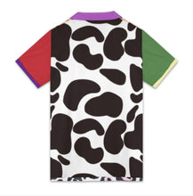 Cargar imagen en el visor de la galería, Polos de corte regular para hombre personalizado con patrón foto texto (impresión de imágenes múltiples)