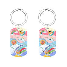 Cargar imagen en el visor de la galería, Llaveros de metal y placas de identificación con la misma imagen en ambos lados personalizado con patrón foto texto