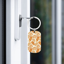 Cargar imagen en el visor de la galería, Llaveros y placas de identificación de metal con diferentes imágenes en ambos lados personalizado con patrón foto texto