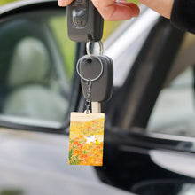 Cargar imagen en el visor de la galería, Llavero acrílico transparente (impresión a una cara) personalizado con patrón foto texto