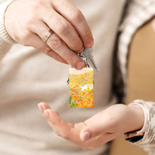 Cargar imagen en el visor de la galería, Llavero acrílico transparente (impresión a una cara) personalizado con patrón foto texto