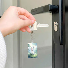 Cargar imagen en el visor de la galería, Llavero acrílico transparente Impresión a doble cara de 3 mm de espesor personalizado con patrón foto texto