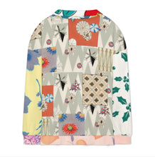 Cargar imagen en el visor de la galería, Jersey de manga larga con cremallera frontal NT53 Sudadera informal con cuello en V personalizado con patrón foto texto (impresión de imágenes múltiples)