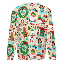 Cargar imagen en el visor de la galería, Suéter para niños GR-EYW personalizado con patrón foto texto