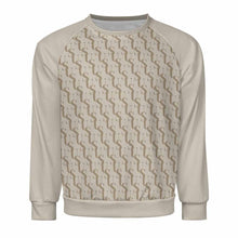 Cargar imagen en el visor de la galería, Sudadera de hombre con cuello redondo A27H personalizado con patrón foto texto (impresión de imágenes múltiples)