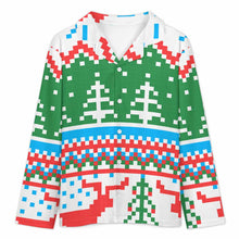 Cargar imagen en el visor de la galería, Pijama de manga larga para niños LM125 personalizado con patrón foto texto (impresión de imagen única)