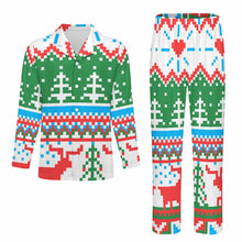 Cargar imagen en el visor de la galería, Pijama de manga larga para niños LM125 personalizado con patrón foto texto (impresión de imagen única)