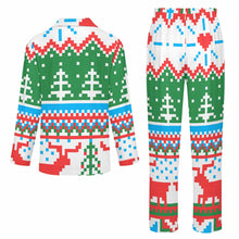 Cargar imagen en el visor de la galería, Pijama de manga larga para niños LM125 personalizado con patrón foto texto (impresión de imagen única)