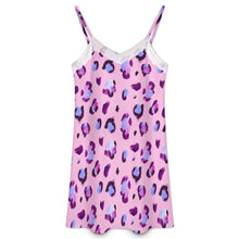 Cargar imagen en el visor de la galería, Camisón de Encaje para Mujer LM669 personalizado con patrón foto texto