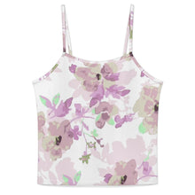 Cargar imagen en el visor de la galería, Pijama de seda con tirantes para mujer SY02 personalizado con patrón foto texto