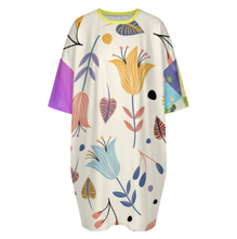 Cargar imagen en el visor de la galería, Pijama de felpa para mujer talla grande LM475 personalizado con patrón foto texto (impresión de imágenes múltiples)