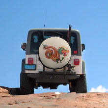 Cargar imagen en el visor de la galería, Cubierta para llantas neumático de tela Oxford protector de rueda resistente QC1103000 Personalizado Personalizada con Foto, Texto o Logo